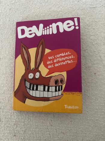 Livre de devinette