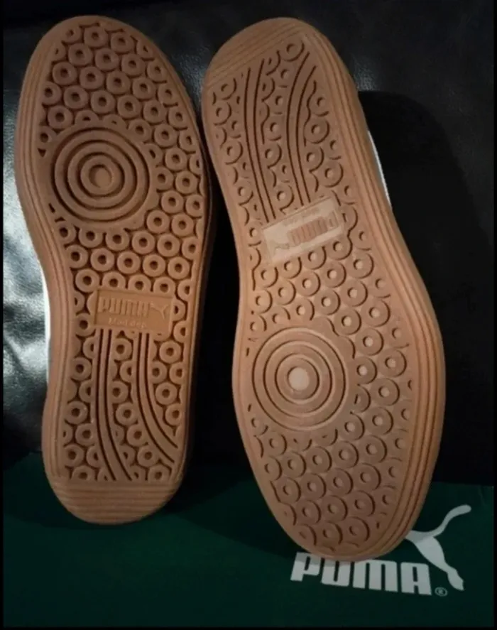 Baskets Puma Palermo neuves couleur bleu électrique - photo numéro 3