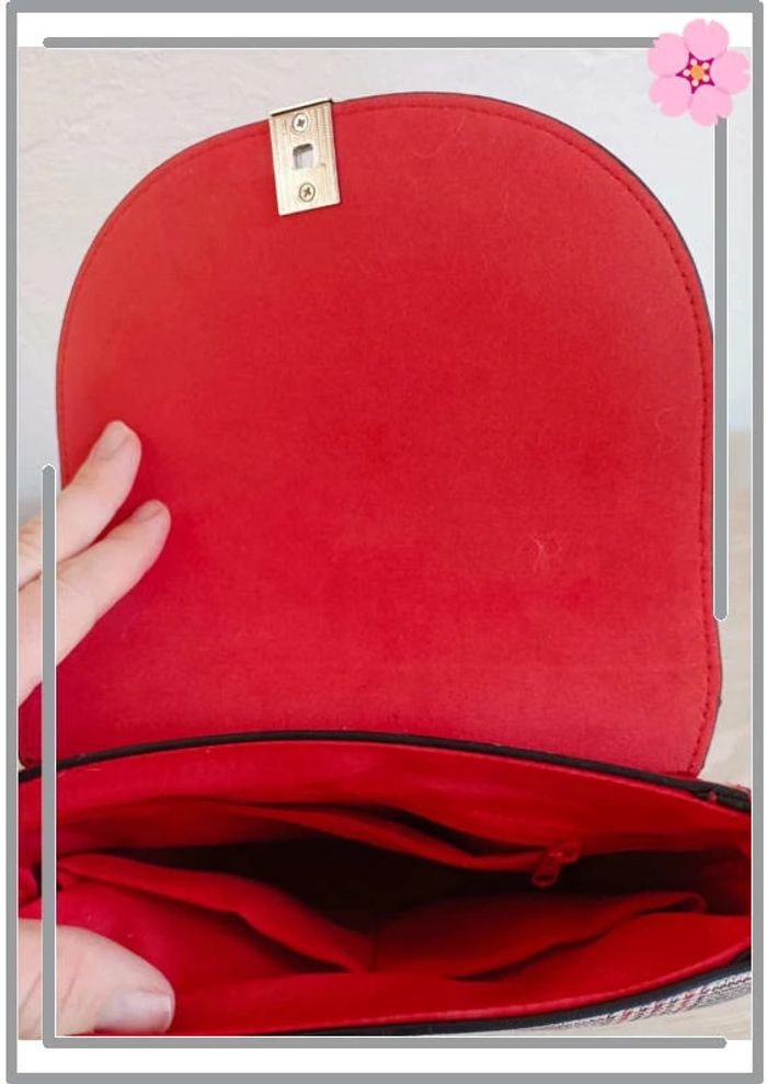 Sac bandoulière rouge - photo numéro 4