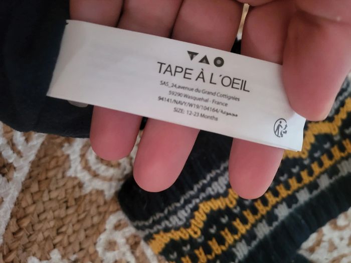 Ensemble hiver tape à l'œil - photo numéro 2