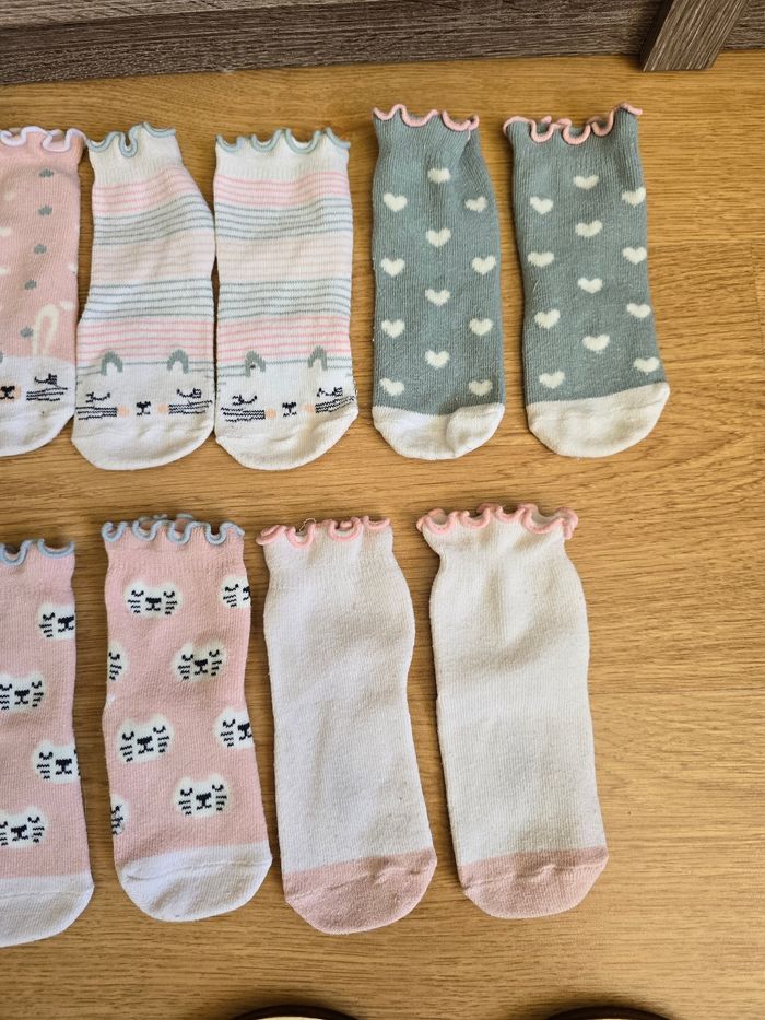 Vêtement Bébé Fille - Chaussettes - Taille 17/18 - photo numéro 3