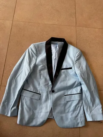 Blazer bleu, taille XS, très bon état
