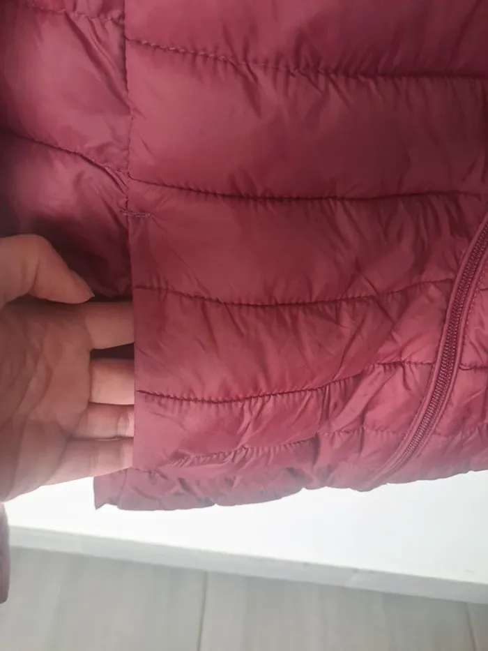 Veste matelassé mi-saison Bordeaux Taille XXL (44) - photo numéro 7