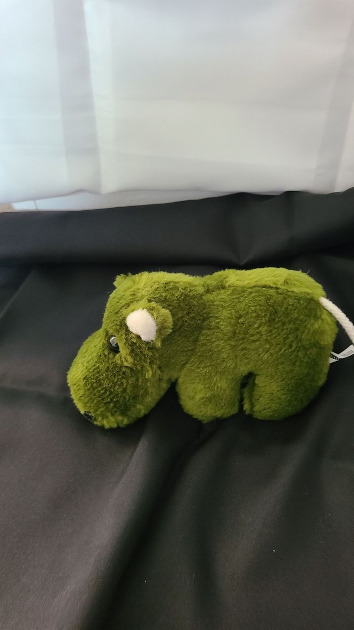 doudou hippopotame vert - photo numéro 3