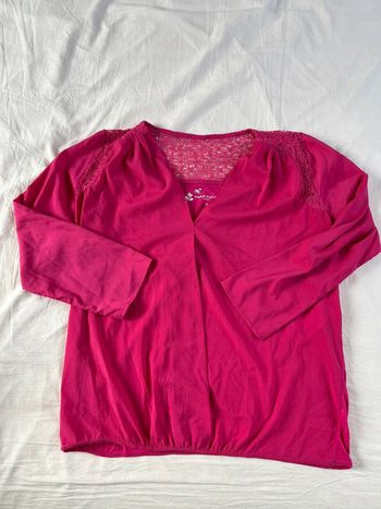 Blouse rose fushia taille M Nafnaf
