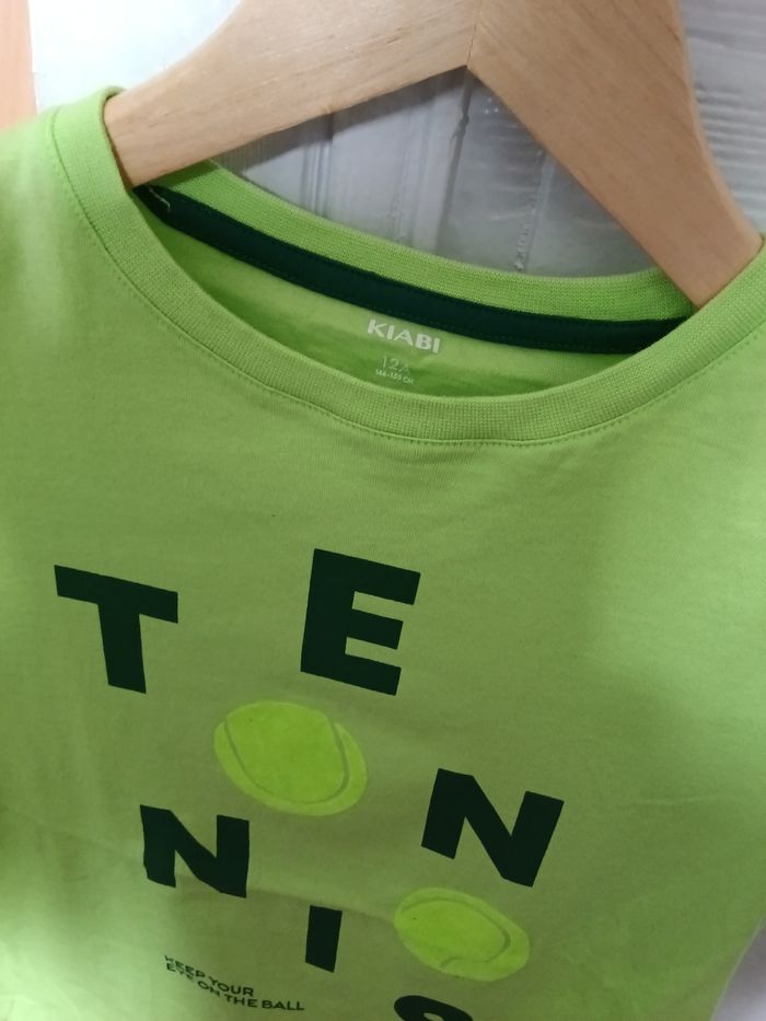 Tee-shirt Kiabi vert anis et multicolore - photo numéro 2