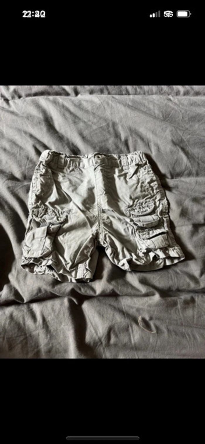 Short gris 12 mois