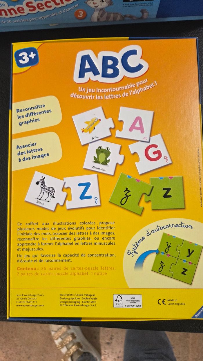 Jeu d'apprentissage des lettres - photo numéro 2