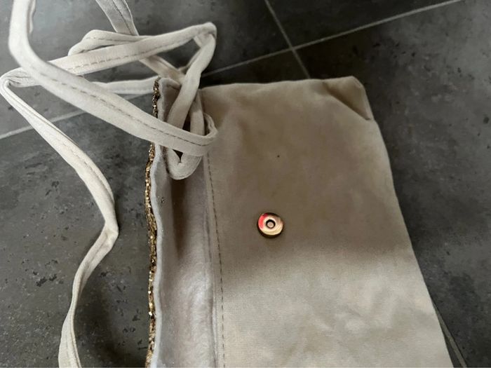 Sac doré tout doux - marque Z neuf étiqueté - photo numéro 1