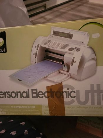 Cricut personnal electronic 