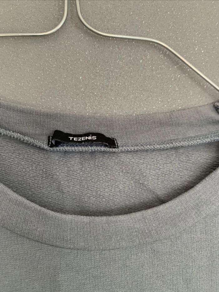 Haut Pyjama gris Tezenis TS - photo numéro 2