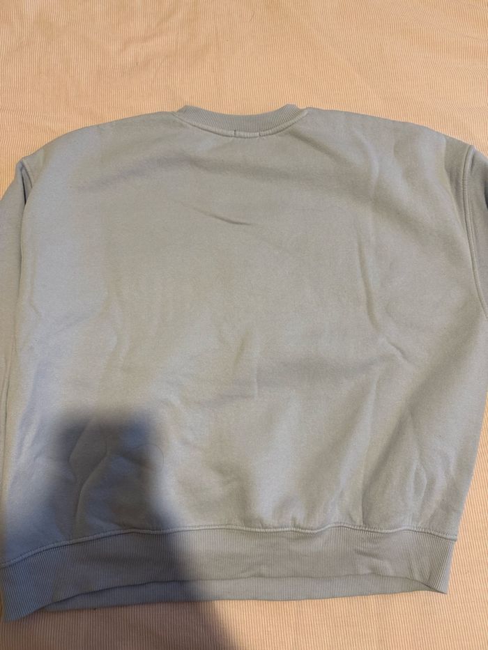 Sweat-shirt bleu clair - photo numéro 3