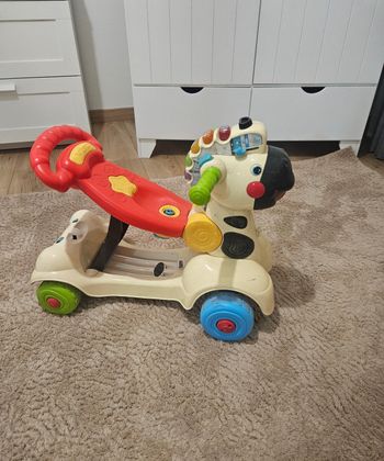 Trotteur zèbre 3en1