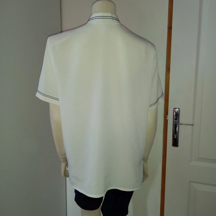 Chemise / Blouse by Damart esprit Marinière Vintage comme neuve taille 38 - photo numéro 8