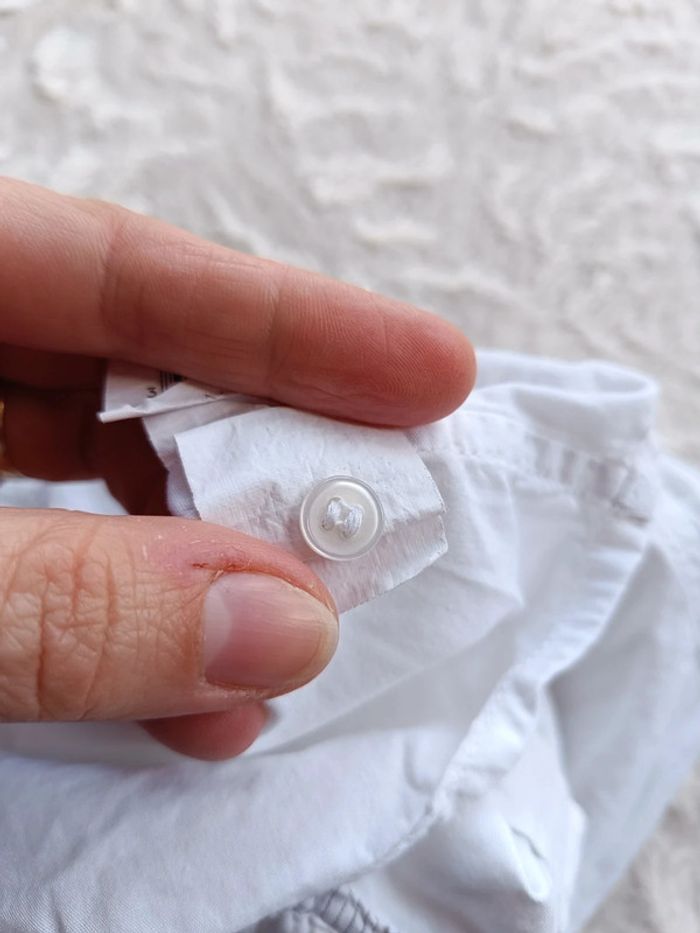 Chemise manches longues Garçon 18 mois mon petit matelot baleine 100% coton - photo numéro 8