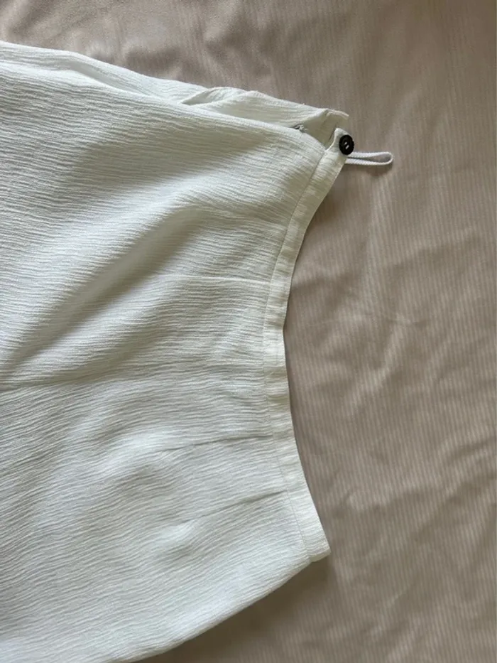 Pantalon fluide blanc taille 46 - photo numéro 6