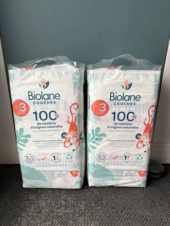 Couches biolane taille 3