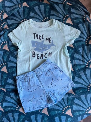 Ensemble short + tee-shirt TEX