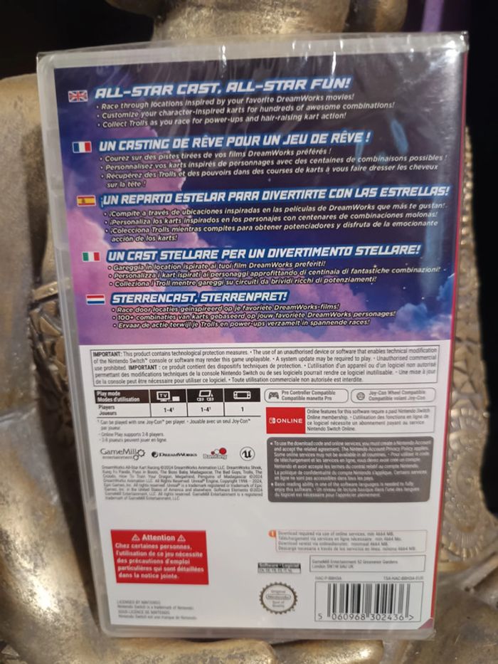 jeux neuf sous blister switch all star kart racing - photo numéro 2