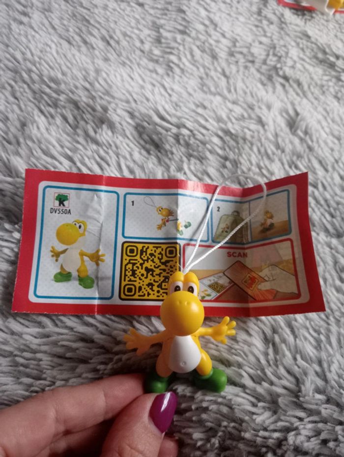 Figurine Yoshi super Mario Kinder