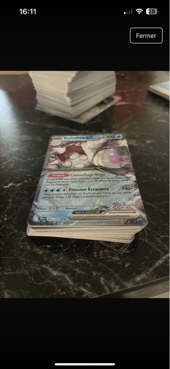 Lot 50 cartes  Pokémon Ev10