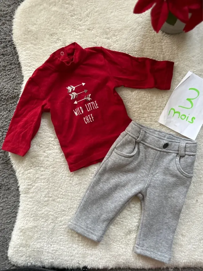 Ensemble ~ kiabi ~ 3 mois