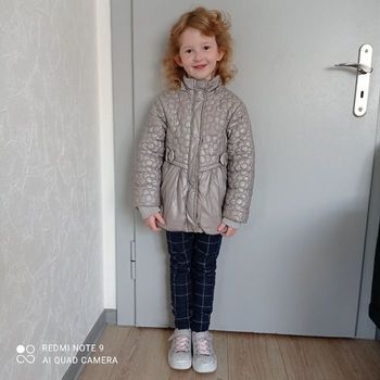 Doudoune grise 6ans Orch