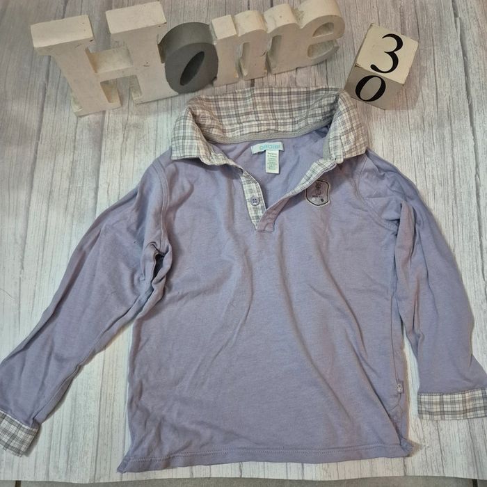 T shirt manche longue parme 3ans Obaïbi - photo numéro 2