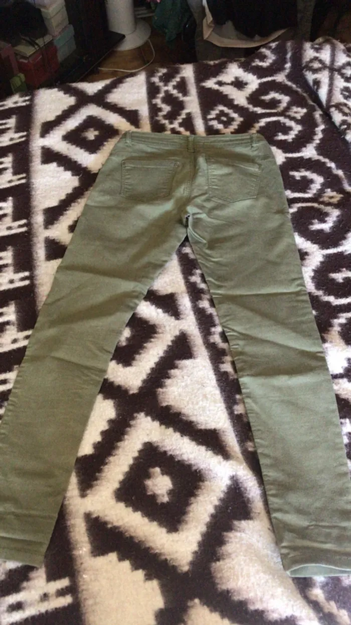 Pantalon simple kaki - photo numéro 2