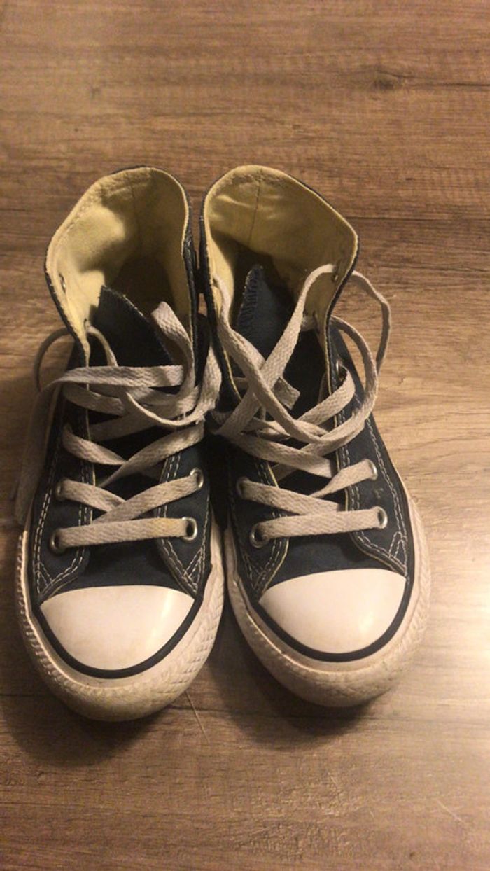 Converse bleu - photo numéro 2