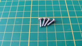 Visserie x4 pièce détachée Playmobil Set 5991 Porsche 911 Targa 4S #D44