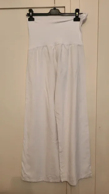 Pantalon blanc léger taille M