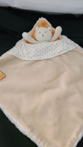 Doudou Ours Plume et Polochon Moulin Roty