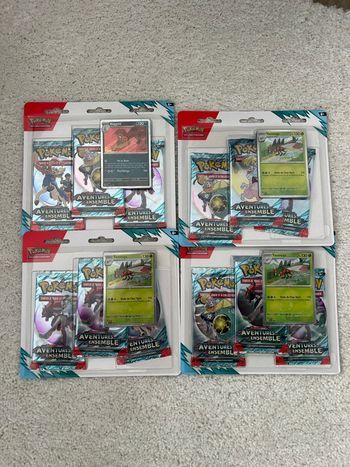 Tripack Pokémon Aventure Ensemble EV9