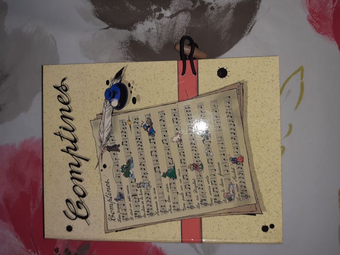 fèves coffret + livre comptines 10 pièces