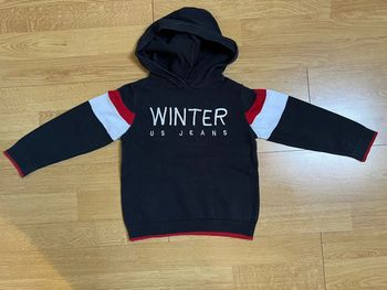 Pull léger à capuche 4 ans