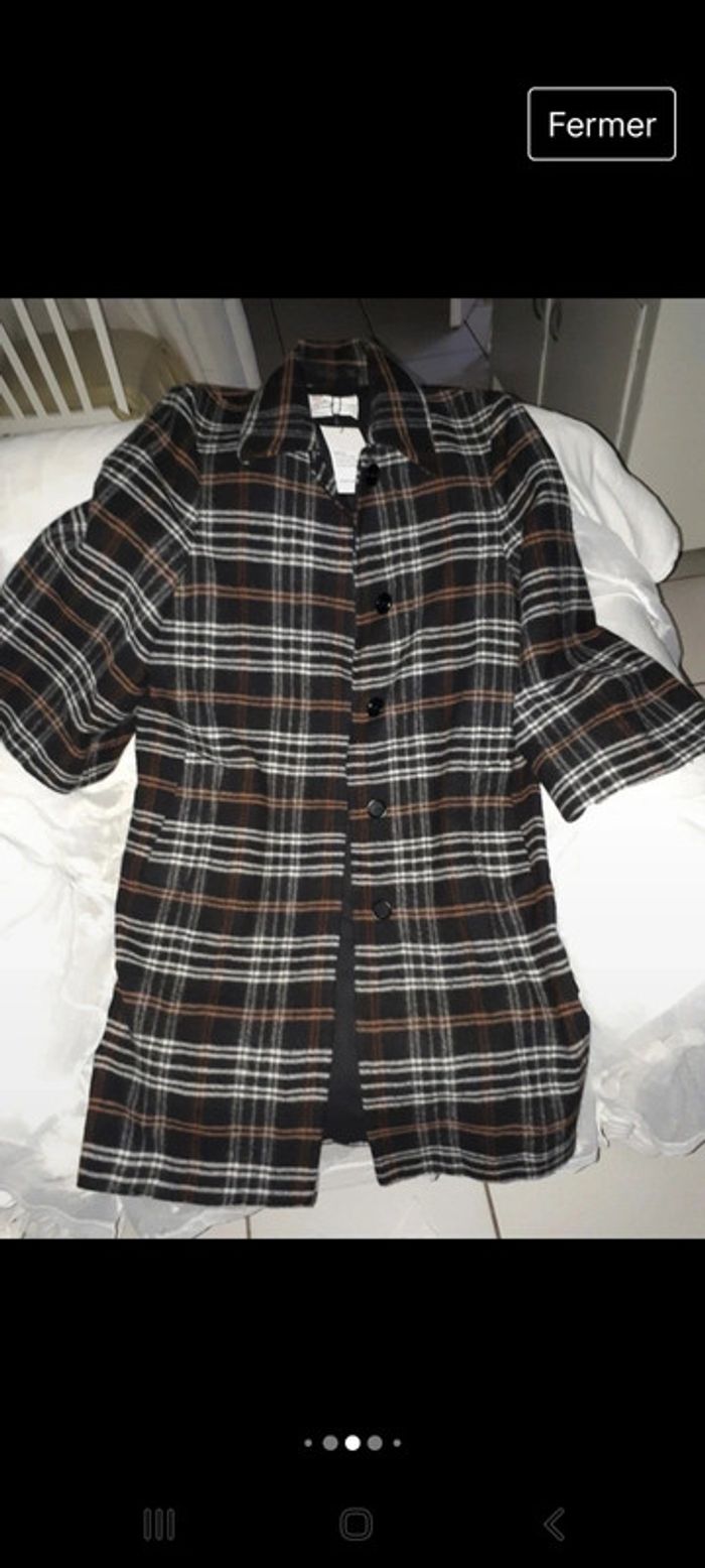 Manteau long neuf marque Léon & Harper taille M (38-40) - photo numéro 5