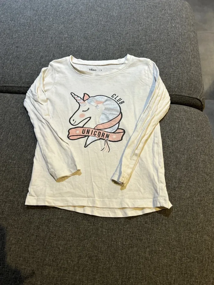 Tee shirt licorne