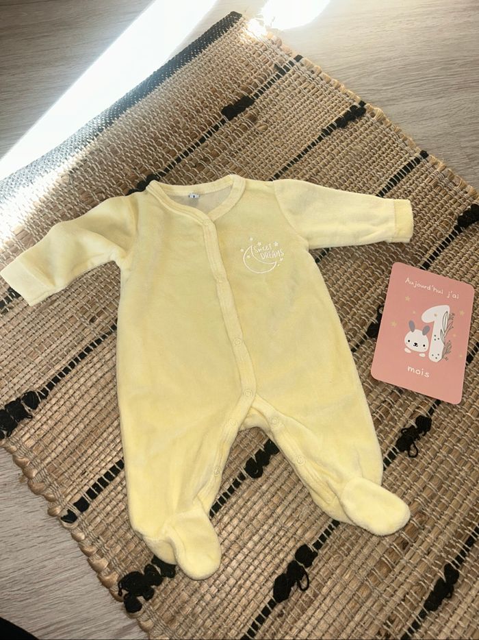 Pyjama bébé mixte 1 mois coton