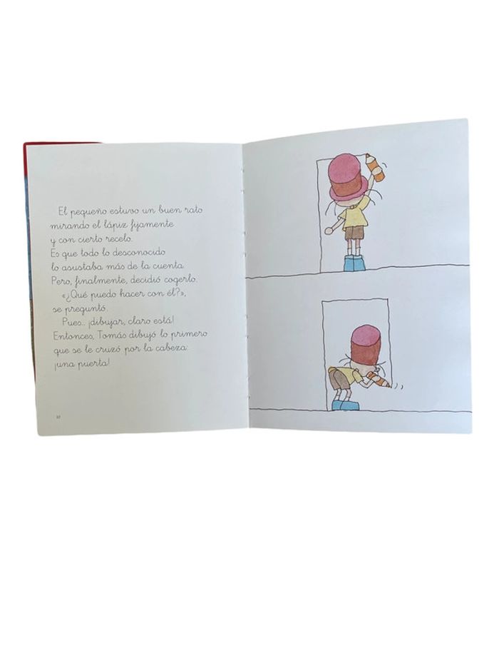 Livre espagnol. Tomàs y el lápiz mágico. - photo numéro 3