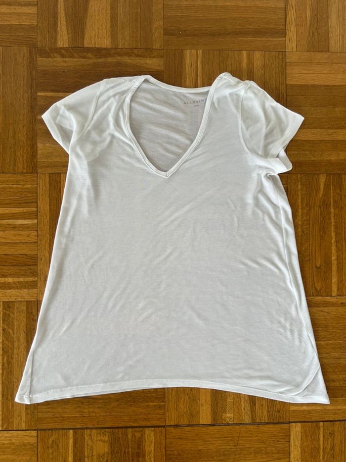 T-shirt blanc AllSaints – Taille S - photo numéro 7