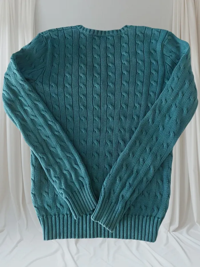 Pull femme- T.M -torsadé -ralph lauren - photo numéro 3