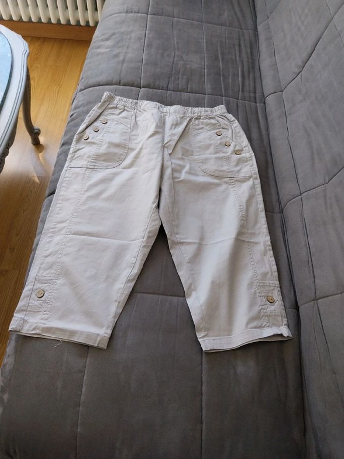 Pantacourt toile 40