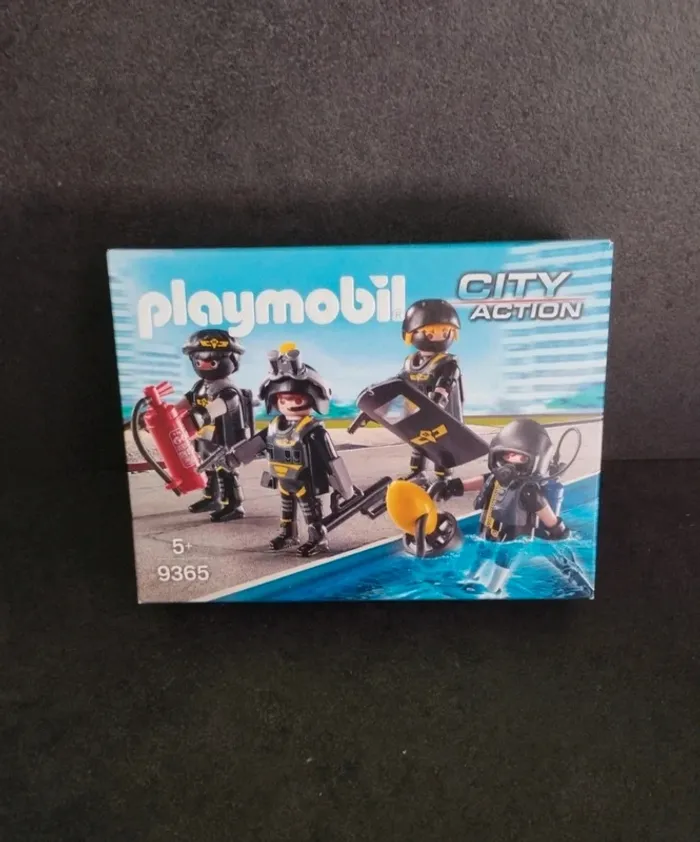 Policiers d'élite playmobil NEUF