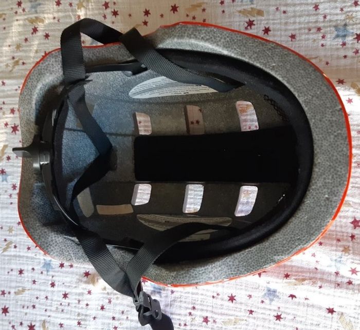 Casque de vélo / trotinette rouge Crivit pour enfant 51-56cm S/M - photo numéro 6