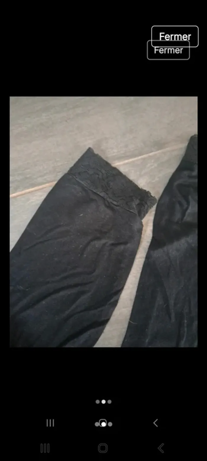 Lot 2 leggings maternité Ligne Maternité 38/40 - photo numéro 3