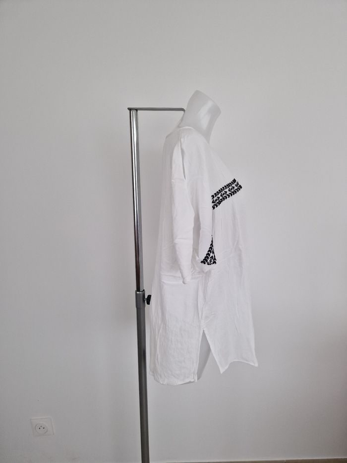 Tunique blanche a motif noir Promod - photo numéro 7