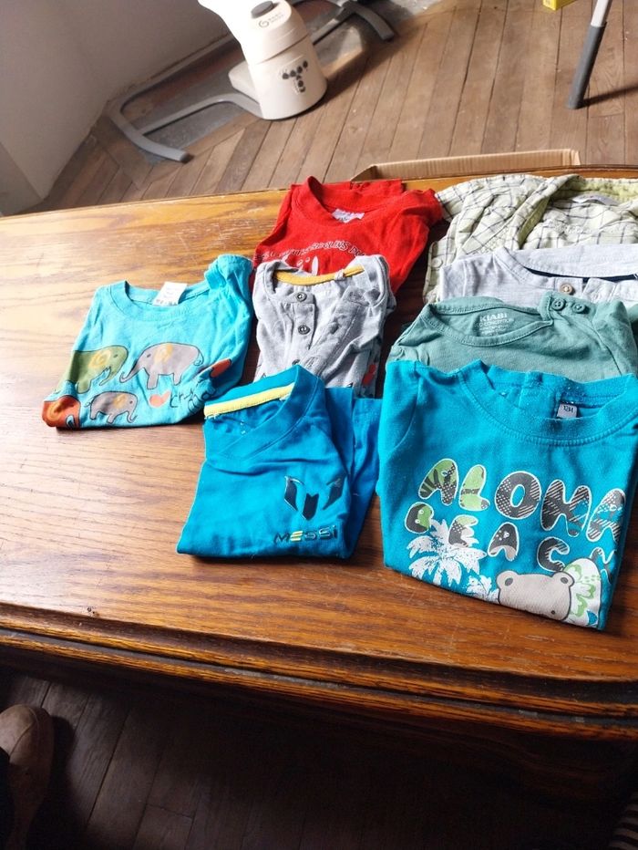 Lots de T-shirt bébé garçon - photo numéro 3
