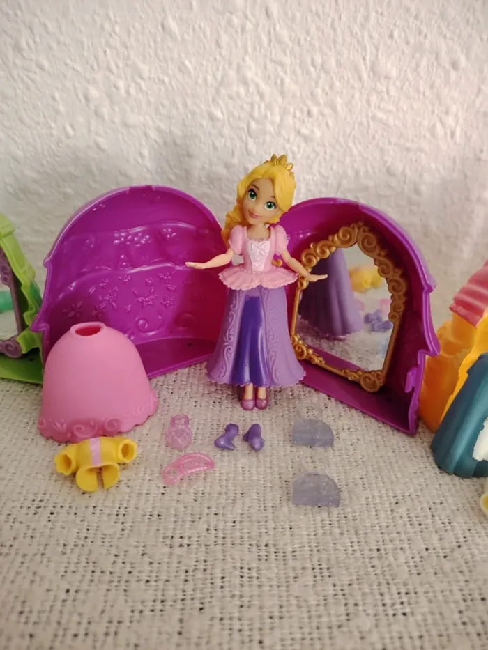 Lot disney polly pocket poupées secret style hasbro - photo numéro 5