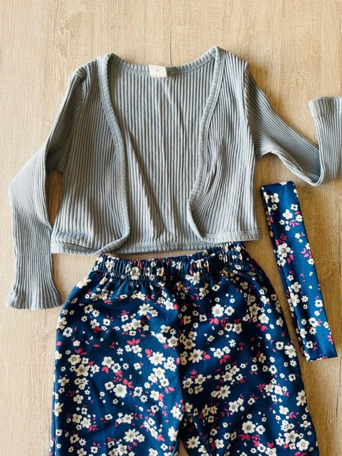 Gilet et pantalon été bébé fille shein - photo numéro 2